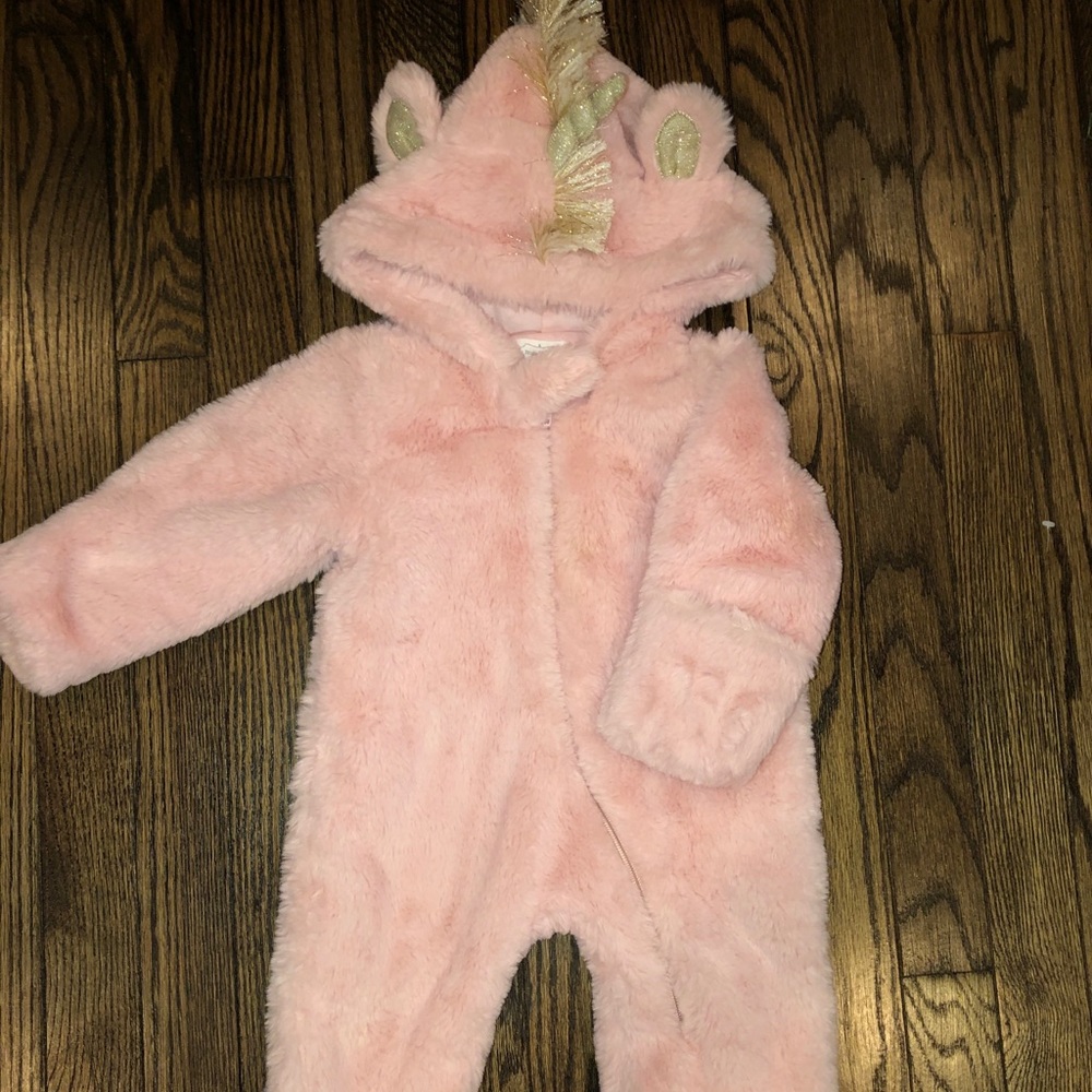 Baby girl 6-9 month Mud Pie bear suit